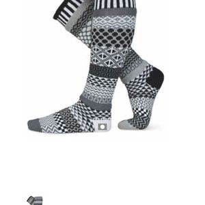 Solmate midnight knee high socks NWT sz SM